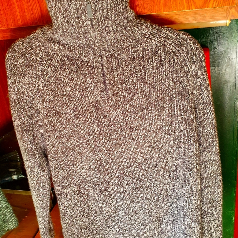 Cowl kneck ladies sweater .